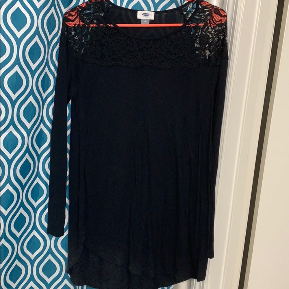 Black Lace long Sleeve